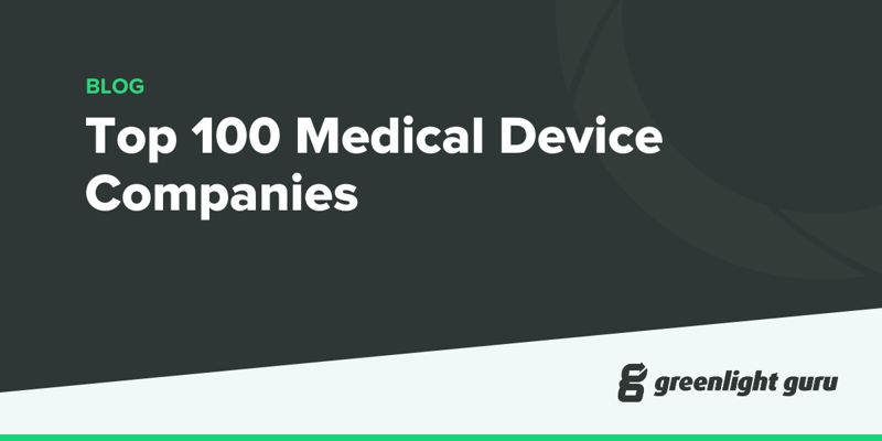 Top medical on sale devices companies